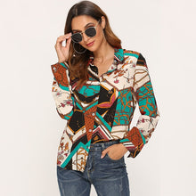 Load image into Gallery viewer, Women Blouses 2020 Fashion Printed Long