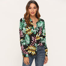 Load image into Gallery viewer, Women Blouses 2020 Fashion Printed Long