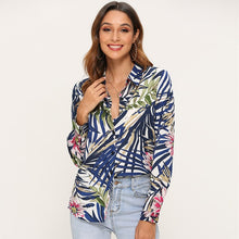 Load image into Gallery viewer, Women Blouses 2020 Fashion Printed Long