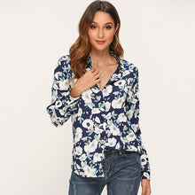 Load image into Gallery viewer, Women Blouses 2020 Fashion Printed Long