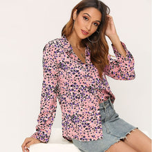 Load image into Gallery viewer, Women Blouses 2020 Fashion Printed Long