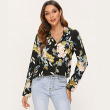 Load image into Gallery viewer, Women Blouses 2020 Fashion Printed Long