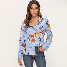 Load image into Gallery viewer, Women Blouses 2020 Fashion Printed Long