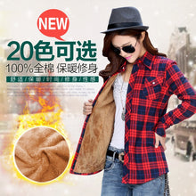 Load image into Gallery viewer, Winter Warm Blouses Women Autumn Tops 2020
