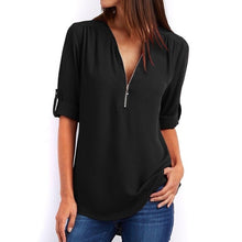 Load image into Gallery viewer, Summer Women Cool Loose Shirt Deep