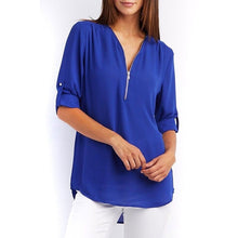 Load image into Gallery viewer, Summer Women Cool Loose Shirt Deep