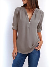 Load image into Gallery viewer, Summer Women Cool Loose Shirt Deep