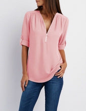 Load image into Gallery viewer, Summer Women Cool Loose Shirt Deep