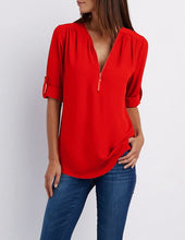 Load image into Gallery viewer, Summer Women Cool Loose Shirt Deep