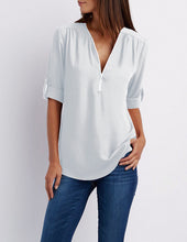 Load image into Gallery viewer, Summer Women Cool Loose Shirt Deep