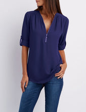 Load image into Gallery viewer, Summer Women Cool Loose Shirt Deep