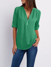 Load image into Gallery viewer, Summer Women Cool Loose Shirt Deep