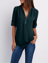 Load image into Gallery viewer, Summer Women Cool Loose Shirt Deep