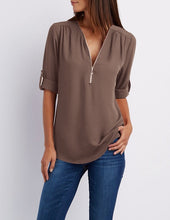 Load image into Gallery viewer, Summer Women Cool Loose Shirt Deep